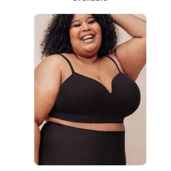 Shapermint Truekind Size 3Xl Black Supportive Comfort Wireless Shaping Bra 10210 - Picture 1 of 9